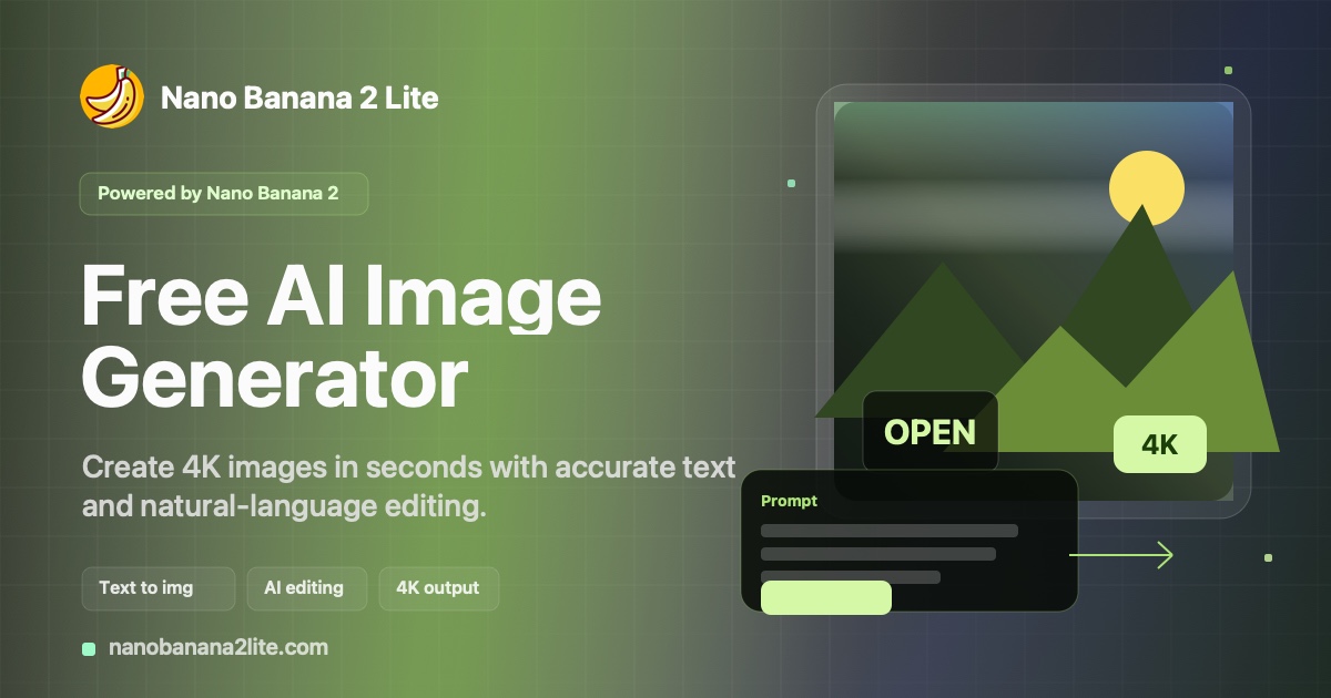 Nano Banana 2 Lite Deep Dive: Every Feature of the Free, Fast AI Image Generator